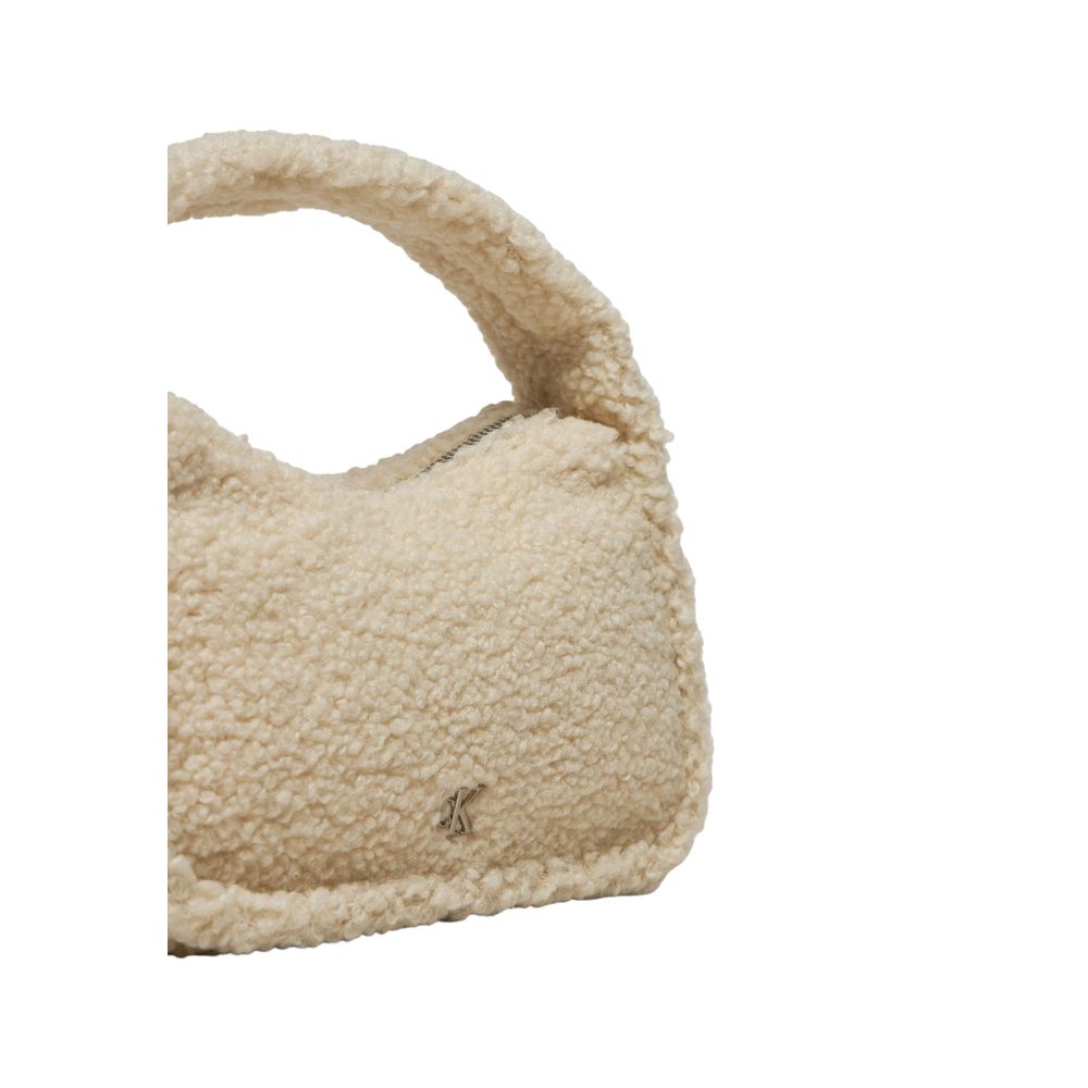Calvin Klein Jeans Cream Recycled Polyester Handbag - ACCEXO