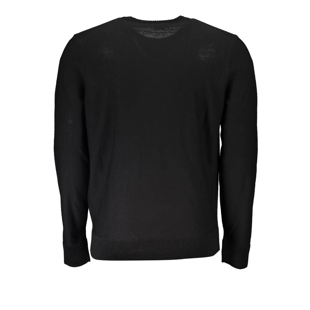 Hugo Boss Black Wool Men Sweater