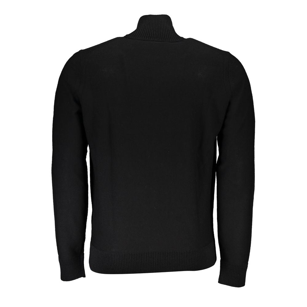 Hugo Boss Black Wool Men Sweater