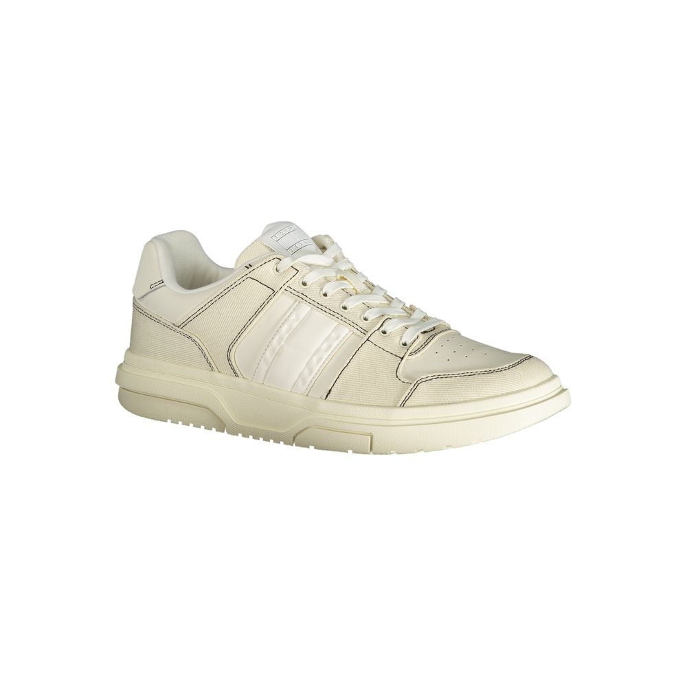 Tommy Hilfiger White Polyester Sneaker