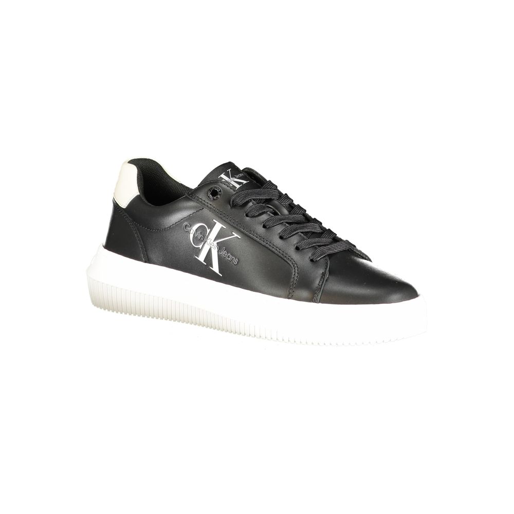 Calvin Klein Black Polyester Sneaker