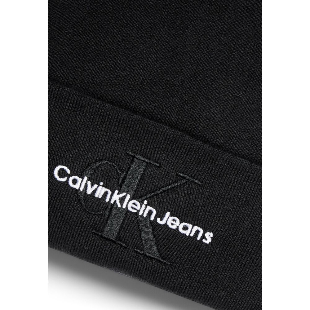 Calvin Klein Jeans Black Organic Cotton Hats & Cap - ACCEXO