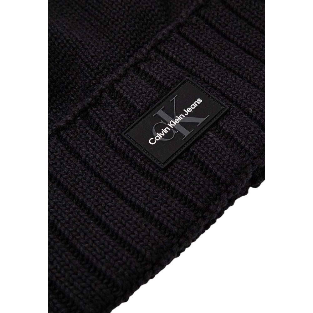 Calvin Klein Jeans Black Cotton Hats & Cap - ACCEXO