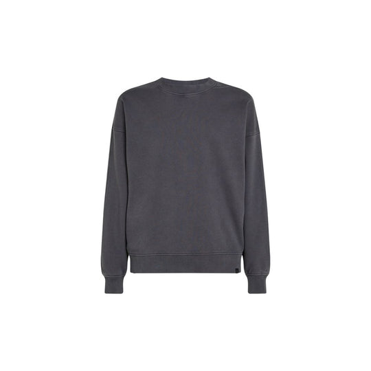 Calvin Klein Jeans Gray Cotton Sweater