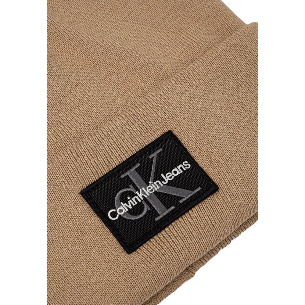 Calvin Klein Jeans Beige Cotton Hats & Cap - ACCEXO