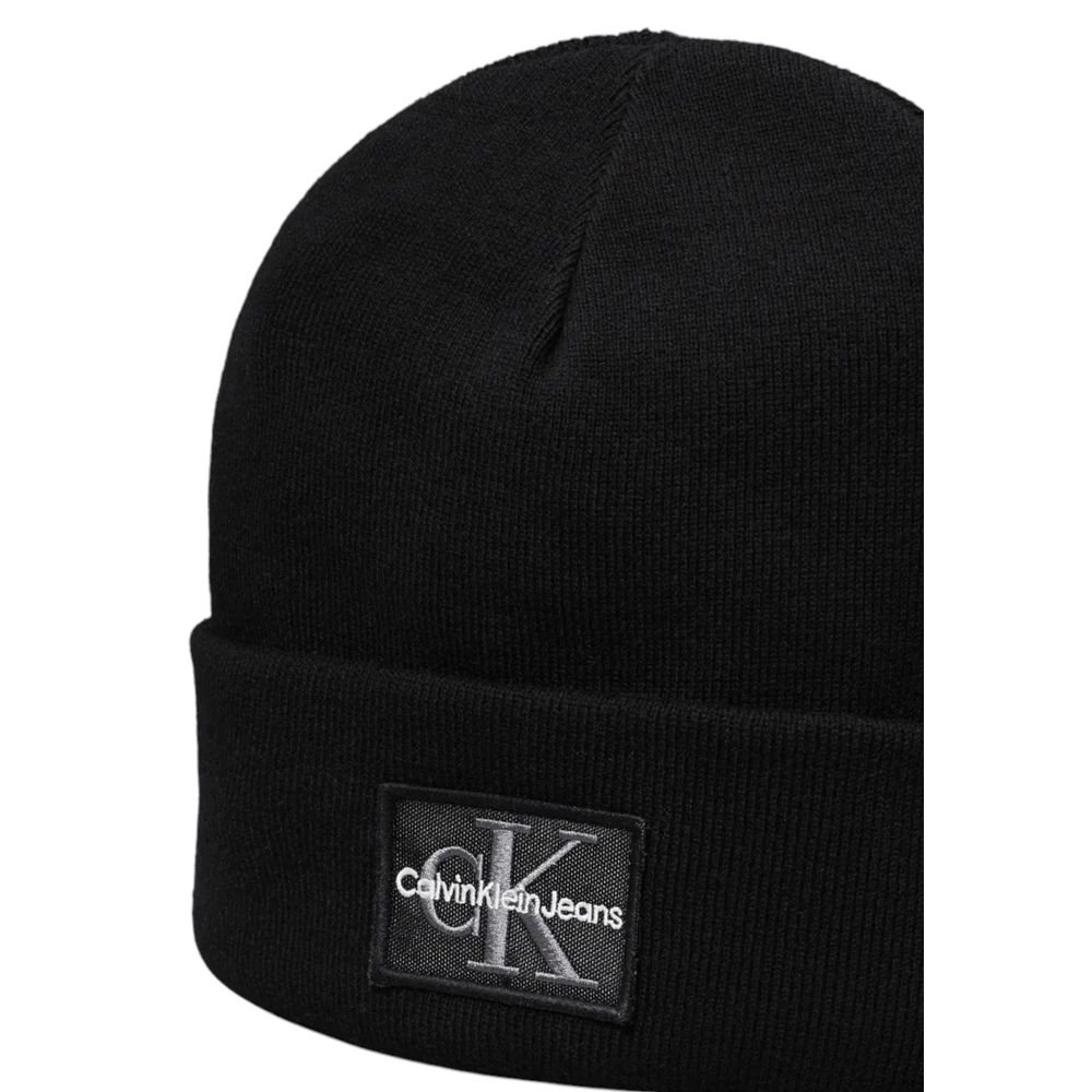 Calvin Klein Jeans Black Cotton Hats & Cap - ACCEXO