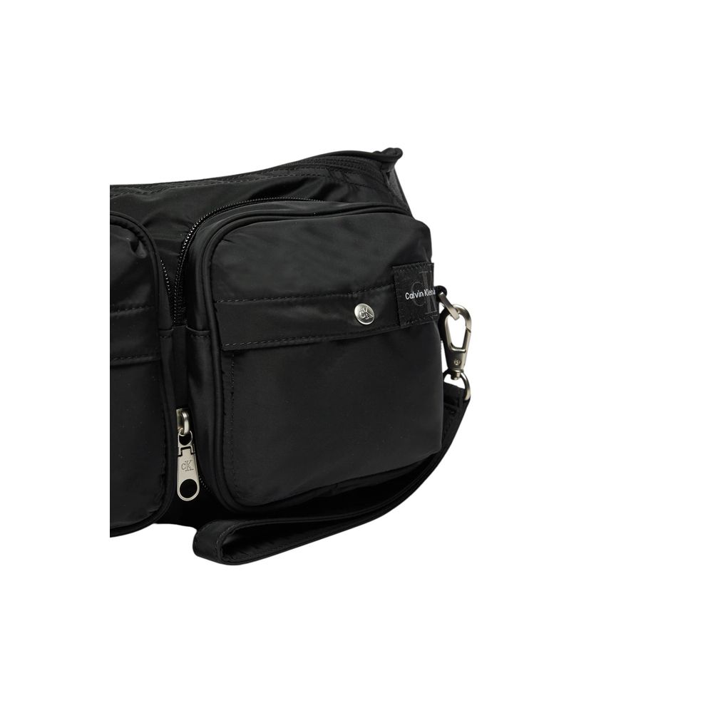 Calvin Klein Jeans Black Recycled Polyester Bag - ACCEXO