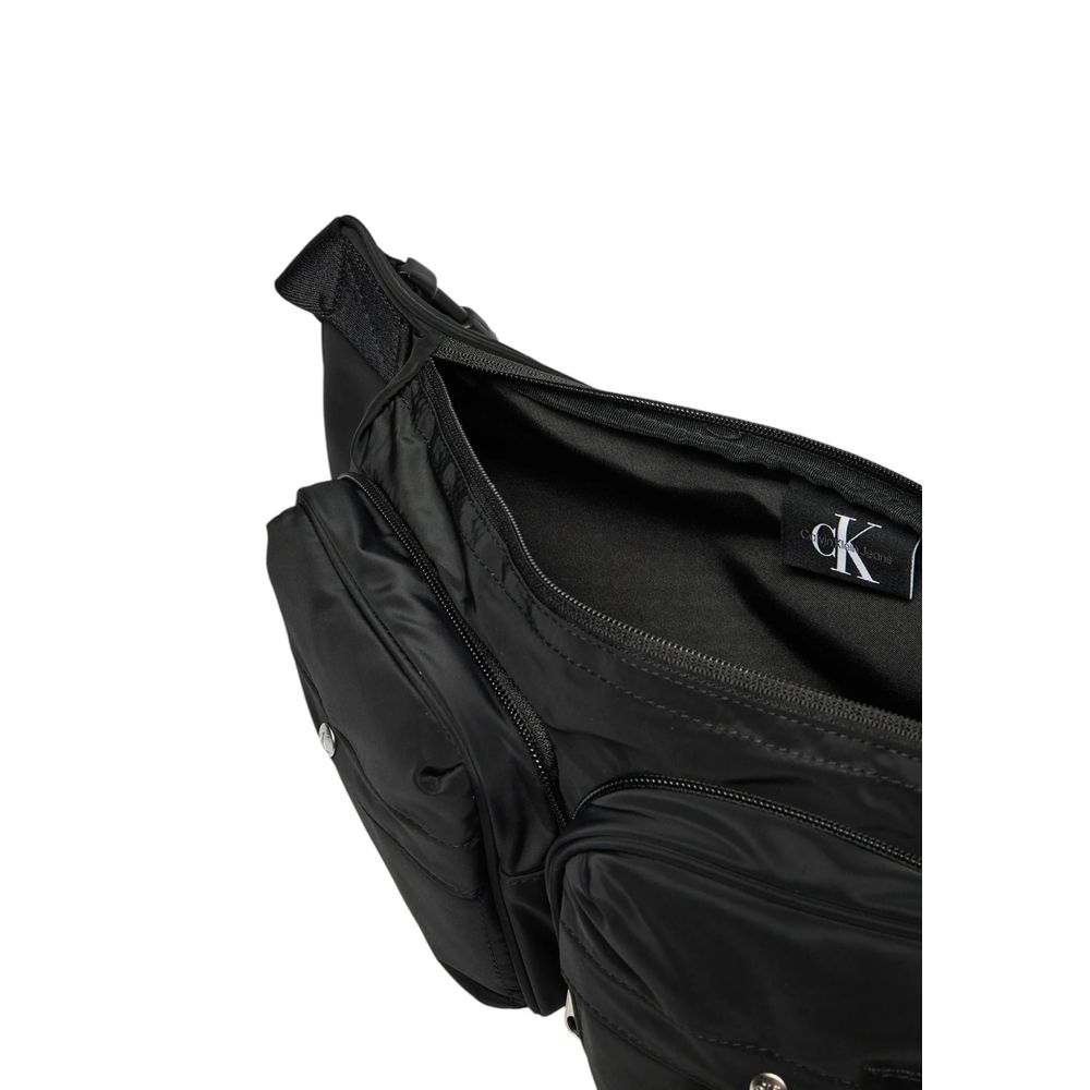 Calvin Klein Jeans Black Recycled Polyester Bag - ACCEXO