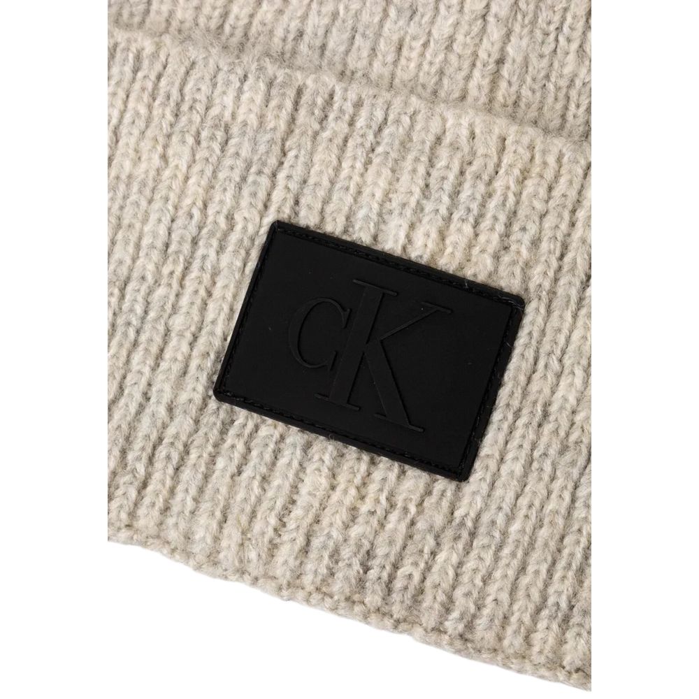 Calvin Klein Jeans Gray Acrylic Hats & Cap - ACCEXO