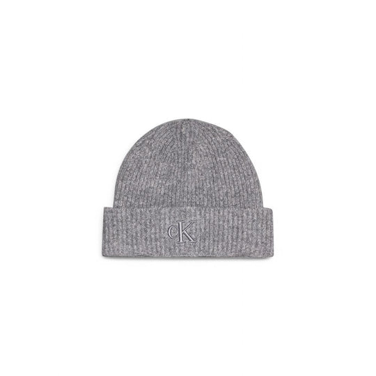 Calvin Klein Gray Acrylic Hat