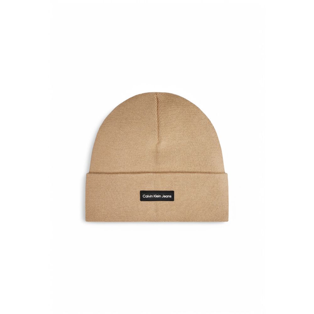 Calvin Klein Beige Recycled Polyester Hats & Cap - ACCEXO
