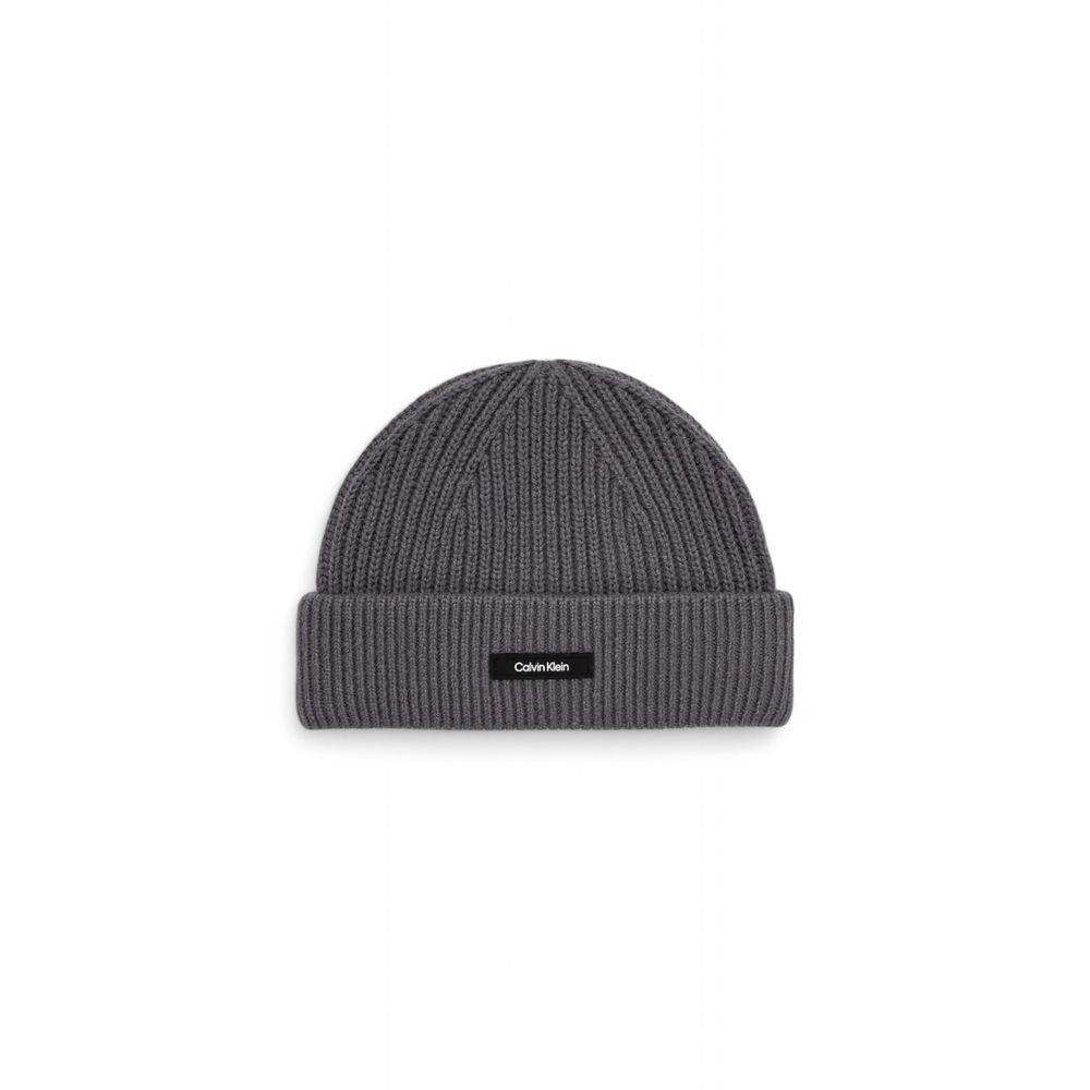 Calvin Klein Gray Organic Cotton Hats & Cap - ACCEXO