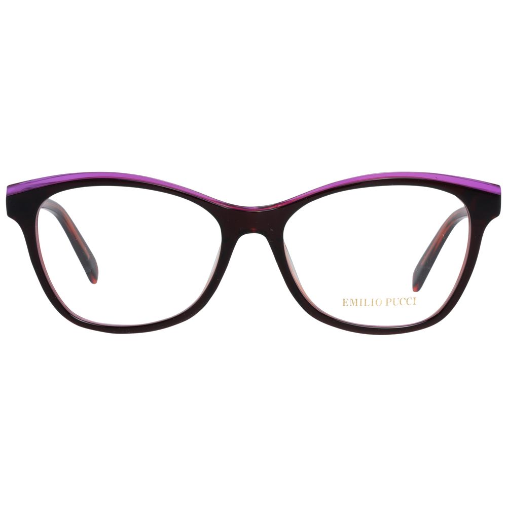 Emilio Pucci Burgundy Women Optical Frames