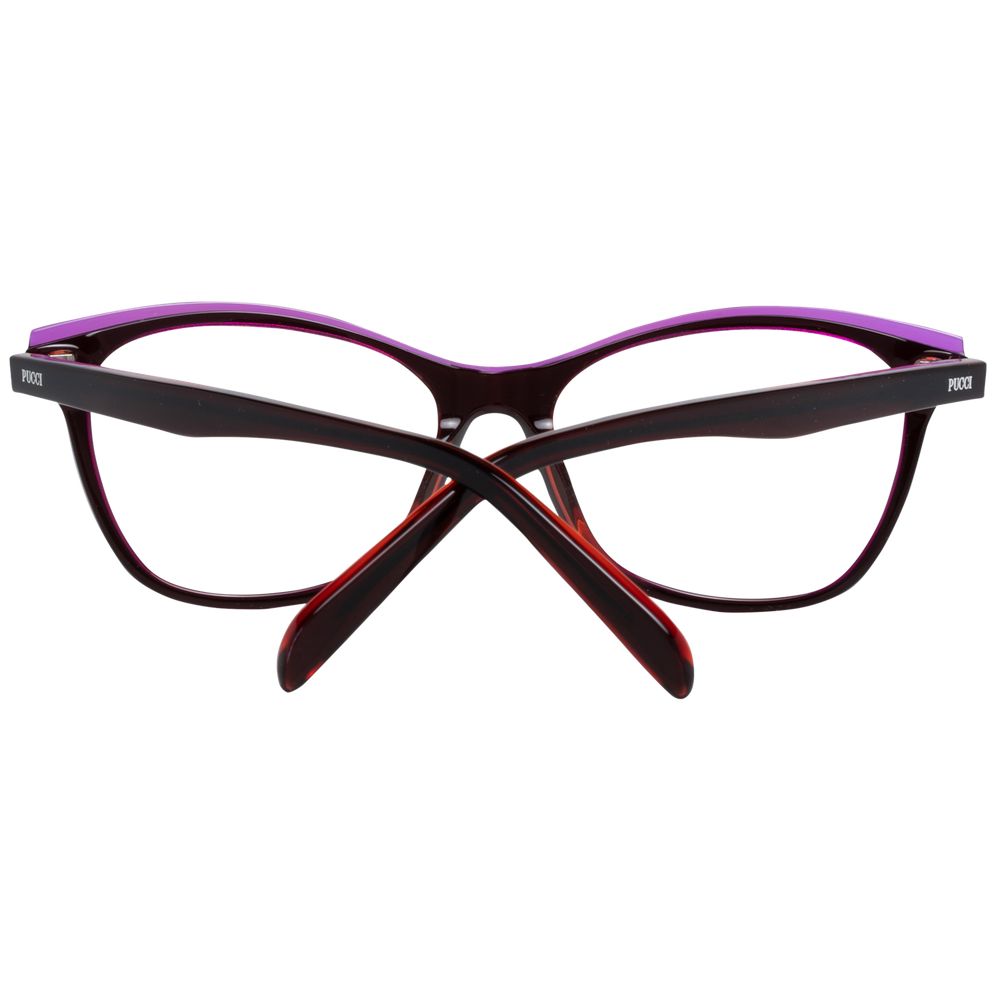 Emilio Pucci Burgundy Women Optical Frames