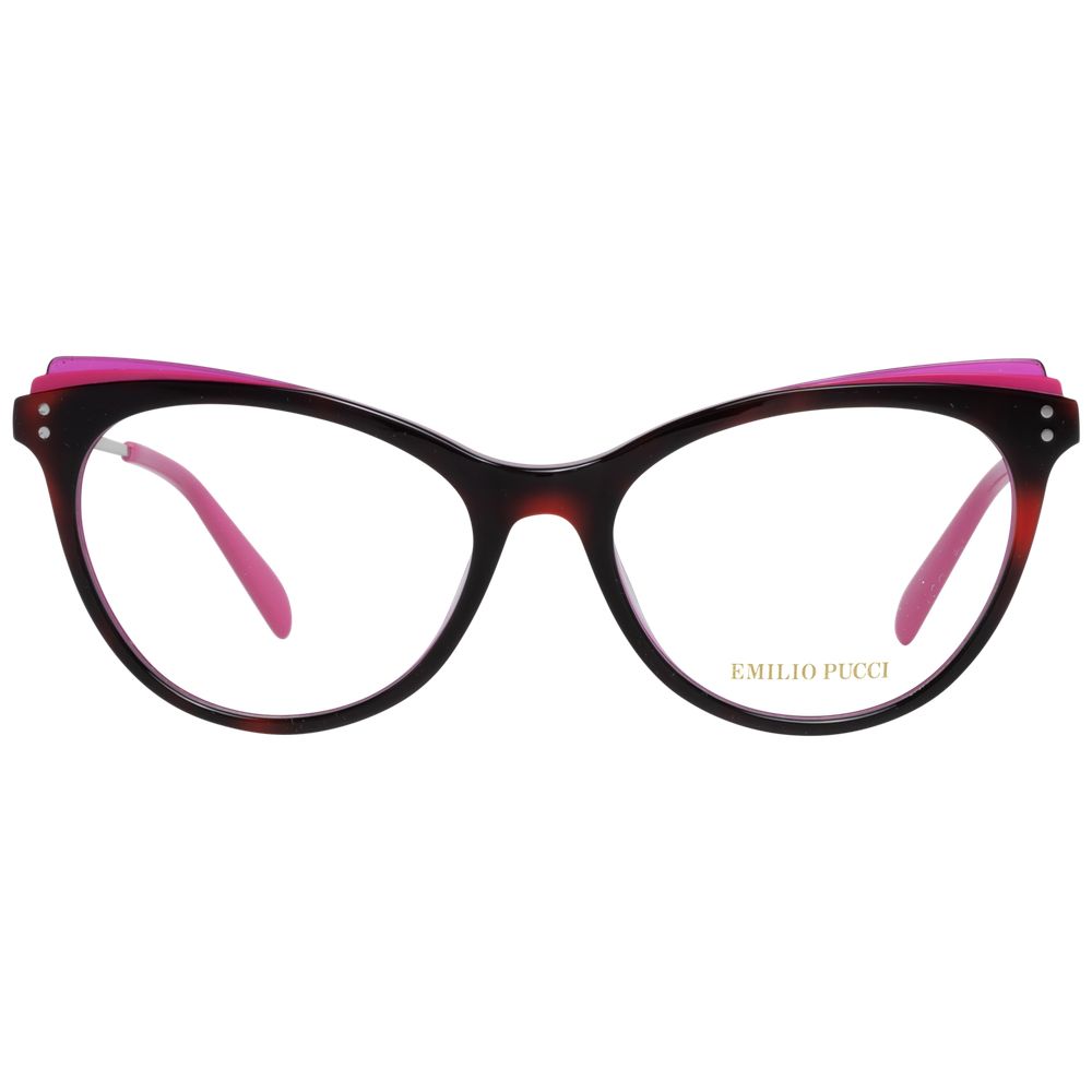 Emilio Pucci Burgundy Women Optical Frames