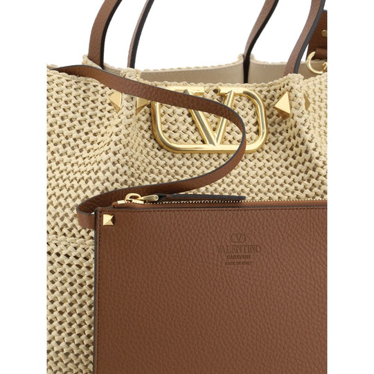 Valentino Garavani Straw Shoulder Bag