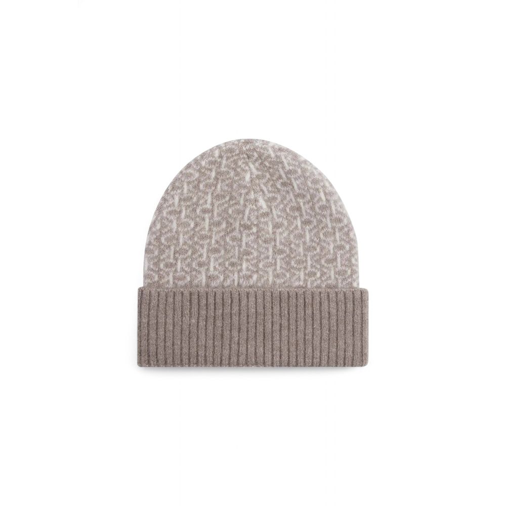 Calvin Klein Beige Alpaca Hat - ACCEXO