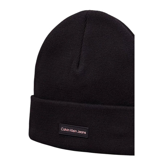 Calvin Klein Jeans Black Recycled Polyester Hat