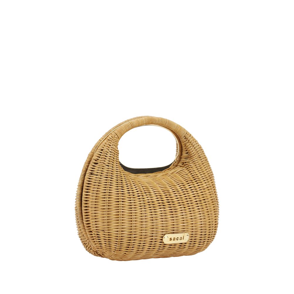 Sacai Rattan Handbag