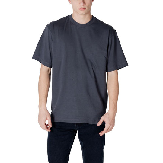 Calvin Klein Jeans Gray Cotton T-Shirt