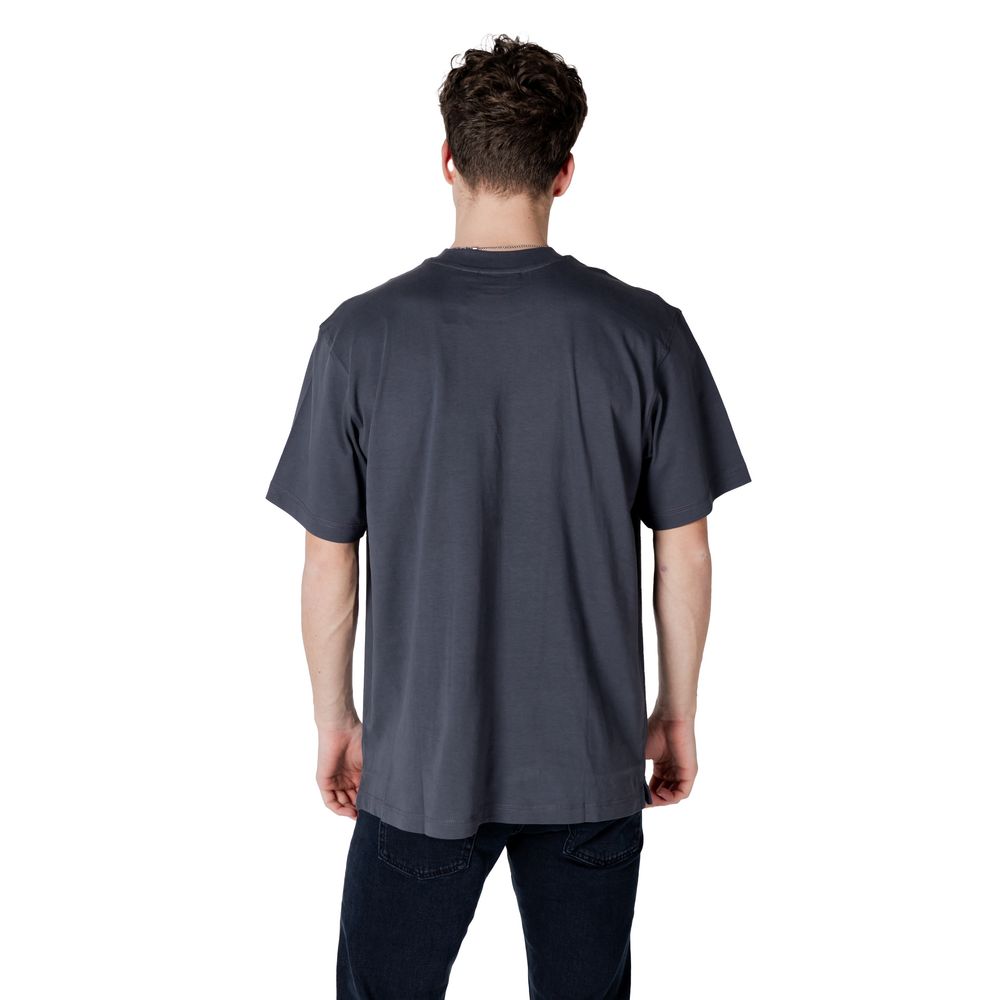 Calvin Klein Jeans Gray Cotton T-Shirt