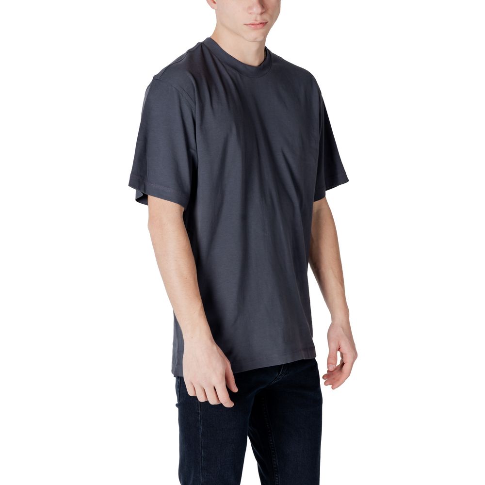 Calvin Klein Jeans Gray Cotton T-Shirt