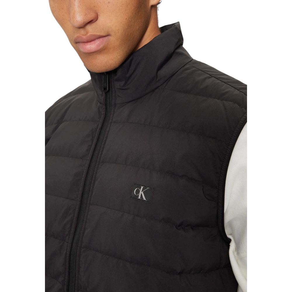 Calvin Klein Jeans Black Polyamide Riciclata Jacket