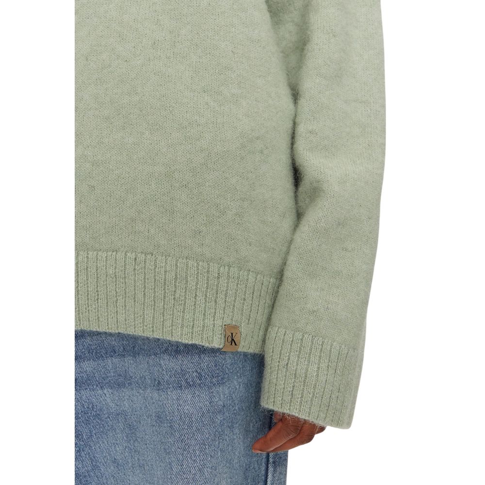 Calvin Klein Jeans Green Polyester Sweater - ACCEXO