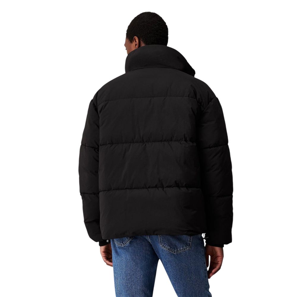 Calvin Klein Jeans Black Polyamide Riciclata Jacket - ACCEXO