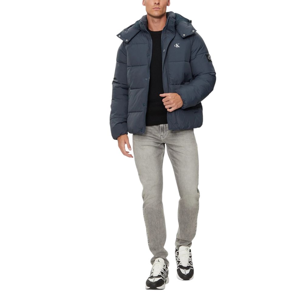 Calvin Klein Jeans Blue Polyamide Jacket - ACCEXO