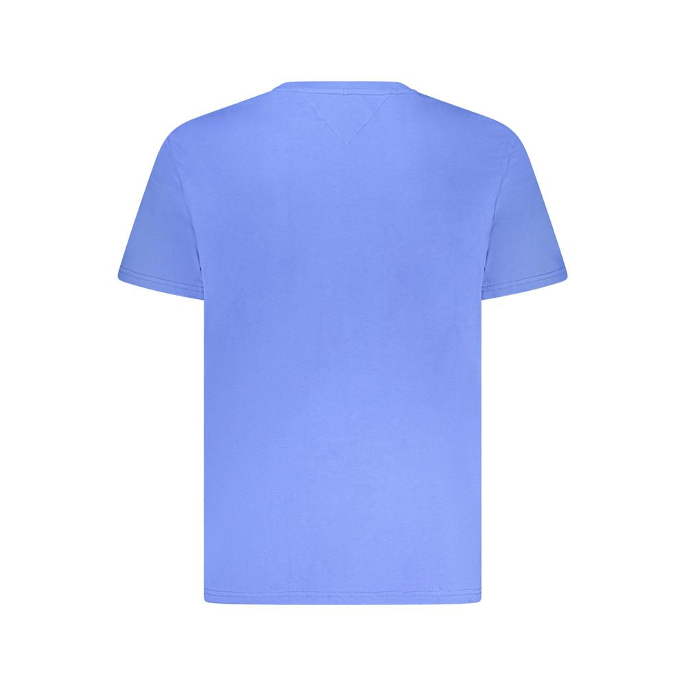 Tommy Hilfiger Blue Cotton Men T-Shirt