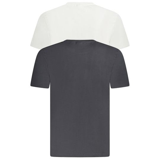 Fila White Cotton Men T-Shirt