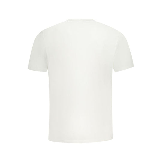 North Sails White Cotton Men T-Shirt