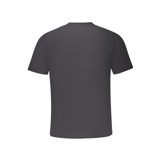 North Sails Black Cotton Men T-Shirt