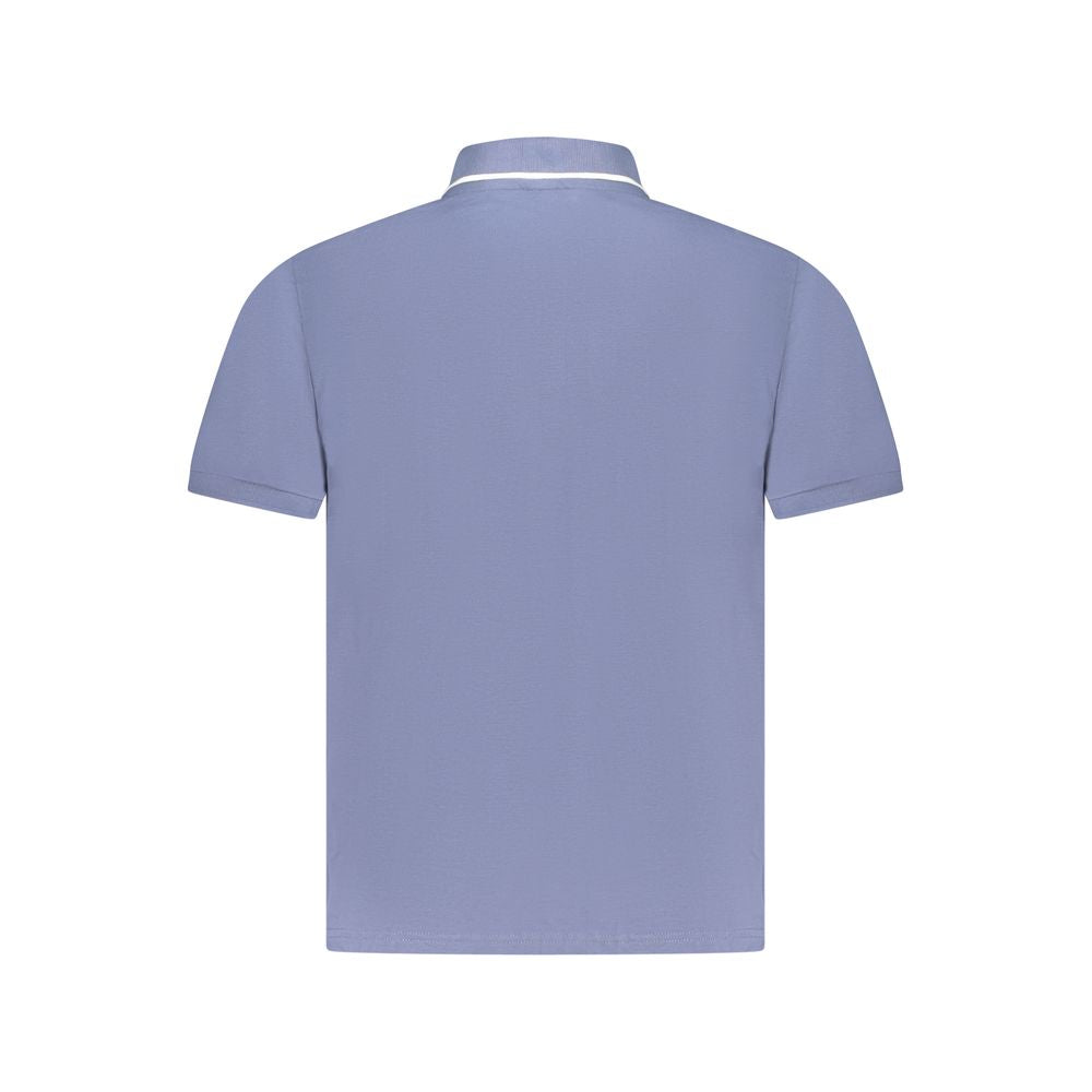 North Sails Blue Cotton Men Polo Shirt