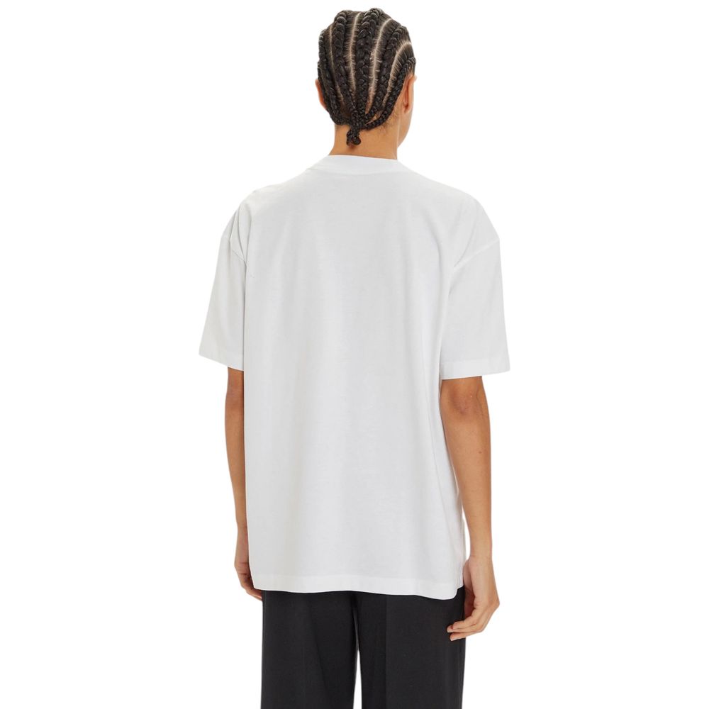 Calvin Klein Jeans White Cotton Tops & T-Shirt