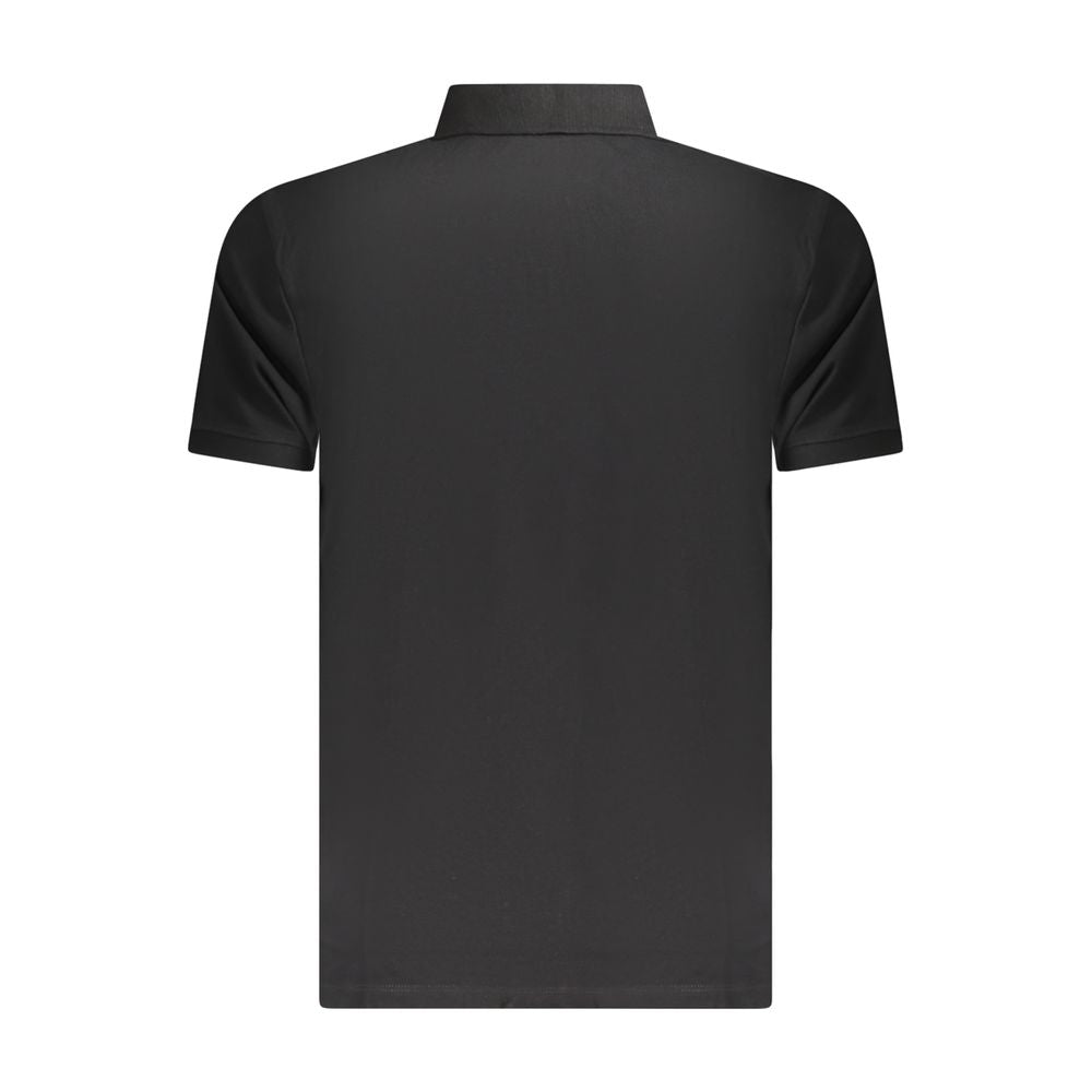 Timberland Black Cotton Polo Shirt