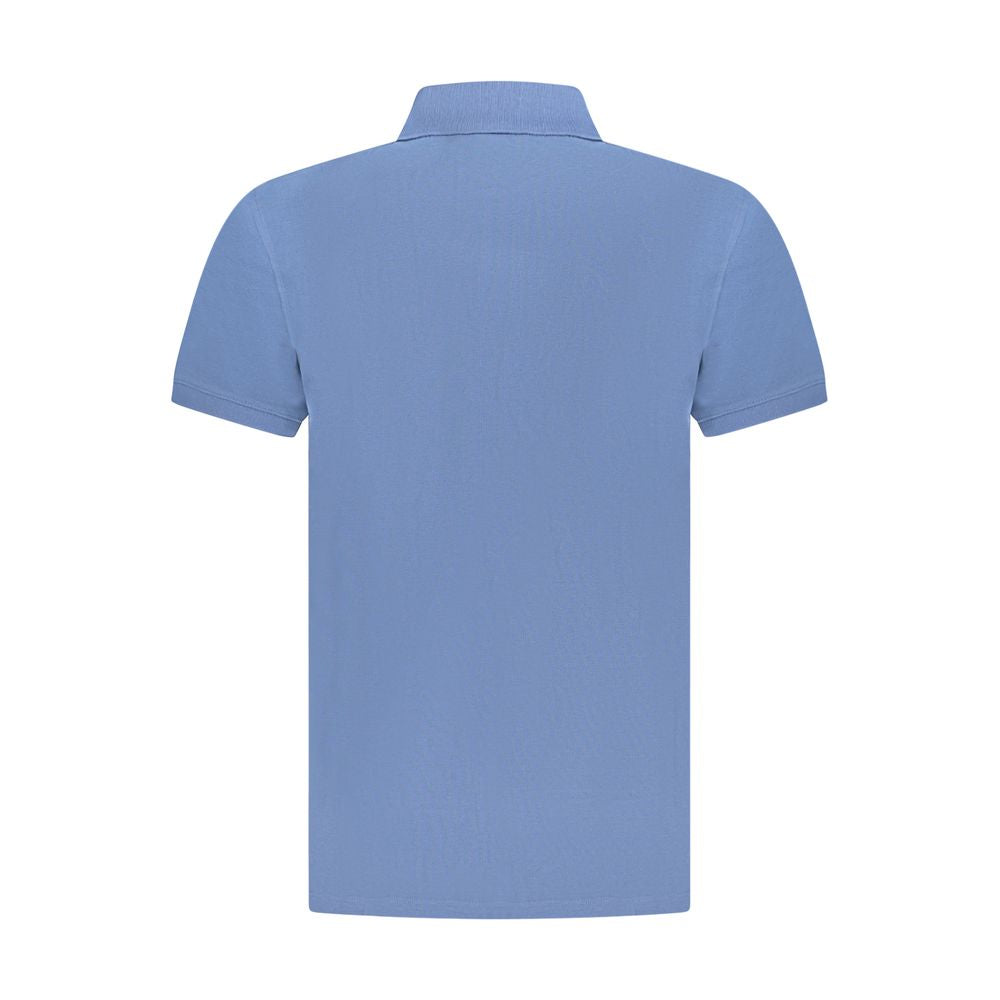 Timberland Blue Cotton Polo Shirt