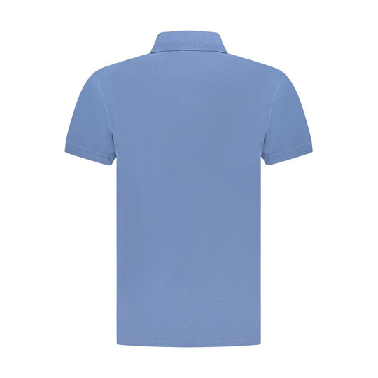 Timberland Blue Cotton Polo Shirt