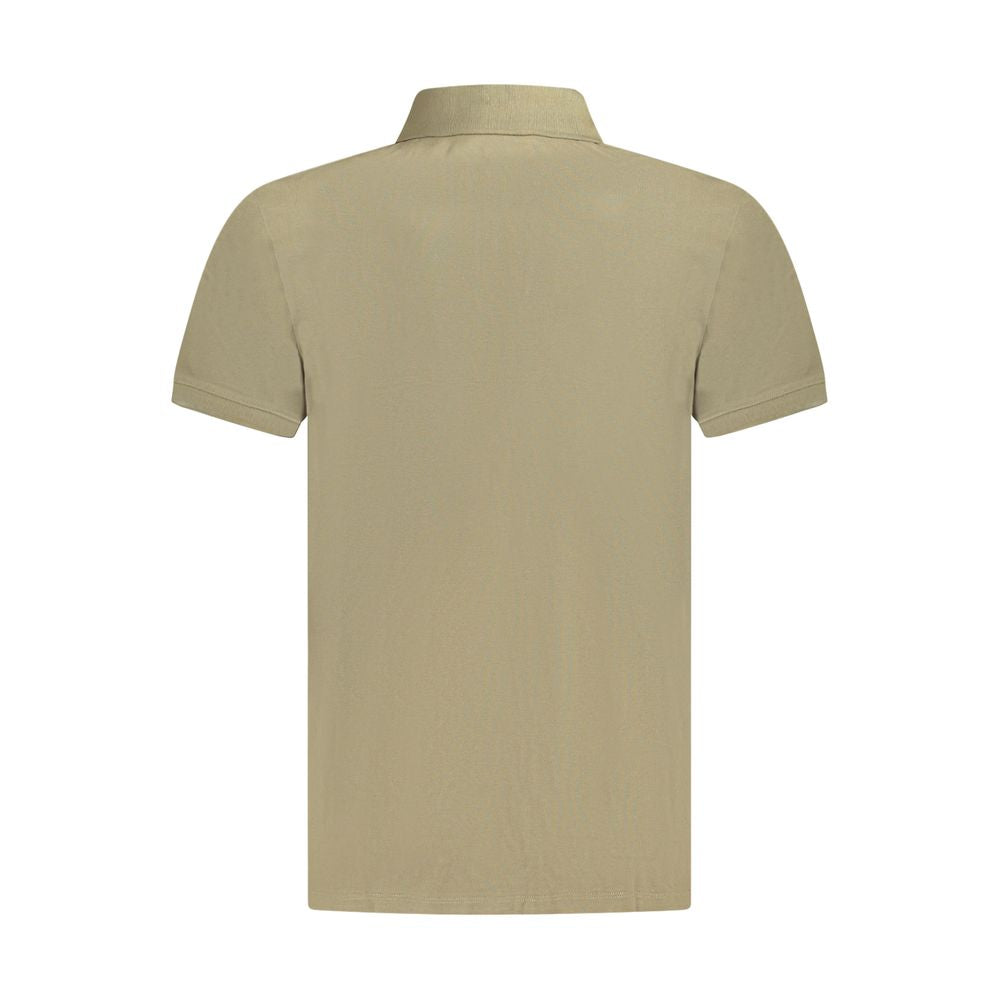 Timberland Brown Cotton Polo Shirt