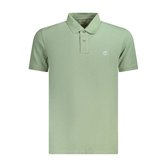 Timberland Green Cotton Polo Shirt