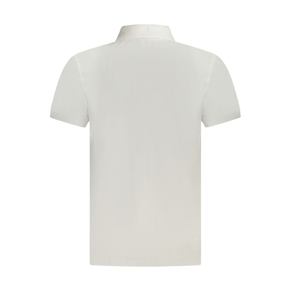 Timberland White Cotton Polo Shirt