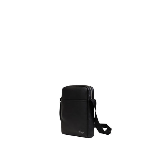 Calvin Klein Black Polyethylene Messenger Bag