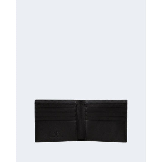 Armani Exchange Black Leather Wallet