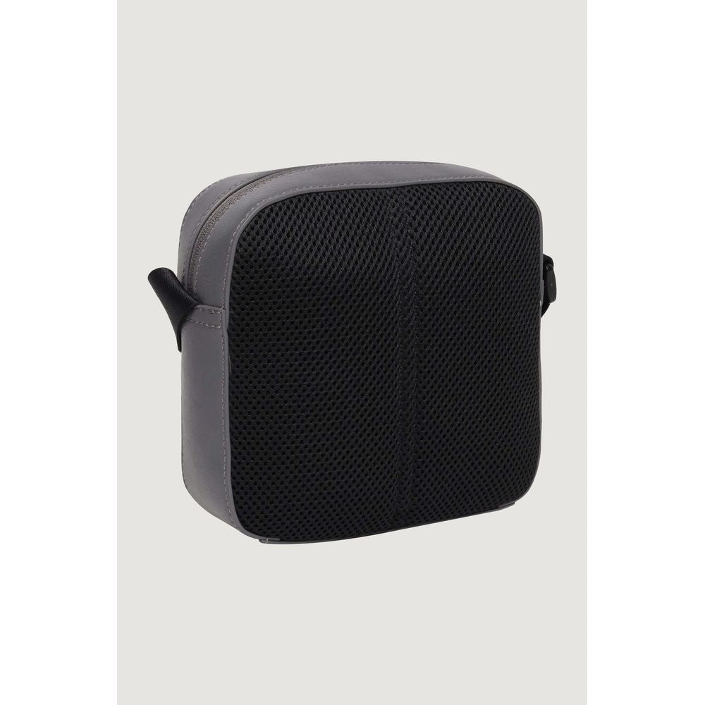 Calvin Klein Gray Recycled Polyester Messenger Bag - ACCEXO