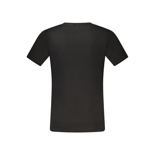 Rifle Black Cotton Men T-Shirt