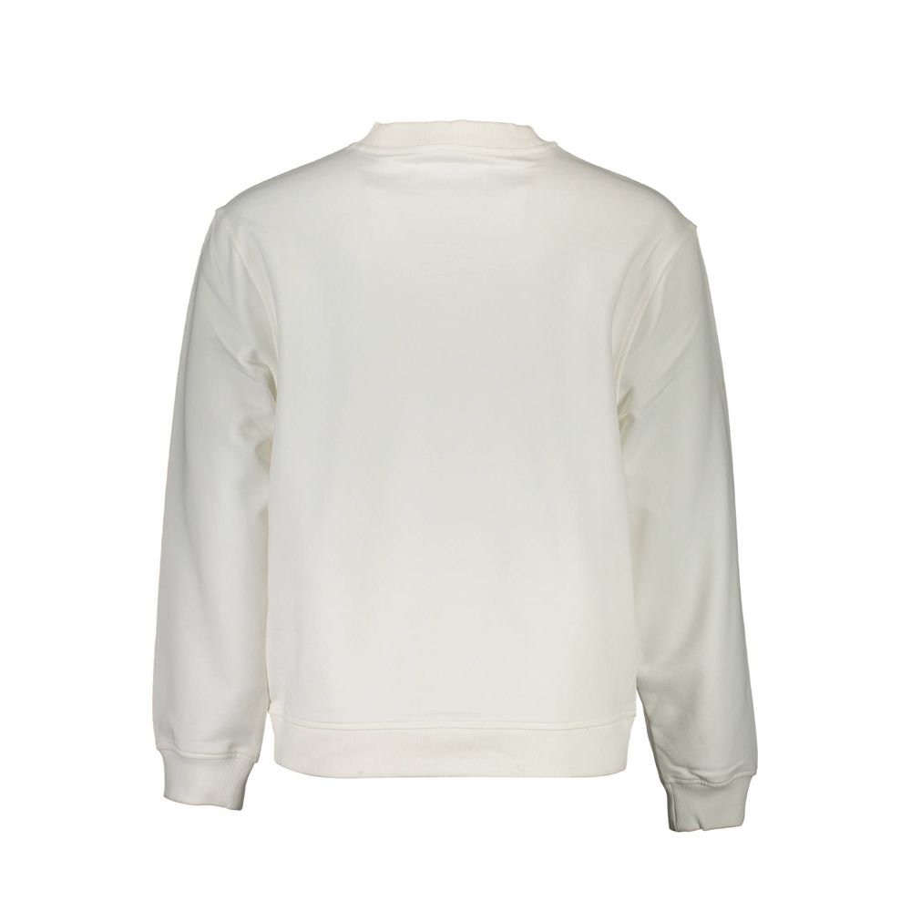 Calvin Klein White Cotton Men Sweater