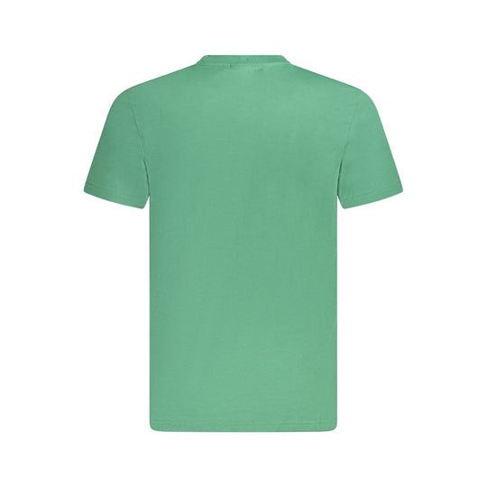 Fila Green Cotton Men T-Shirt