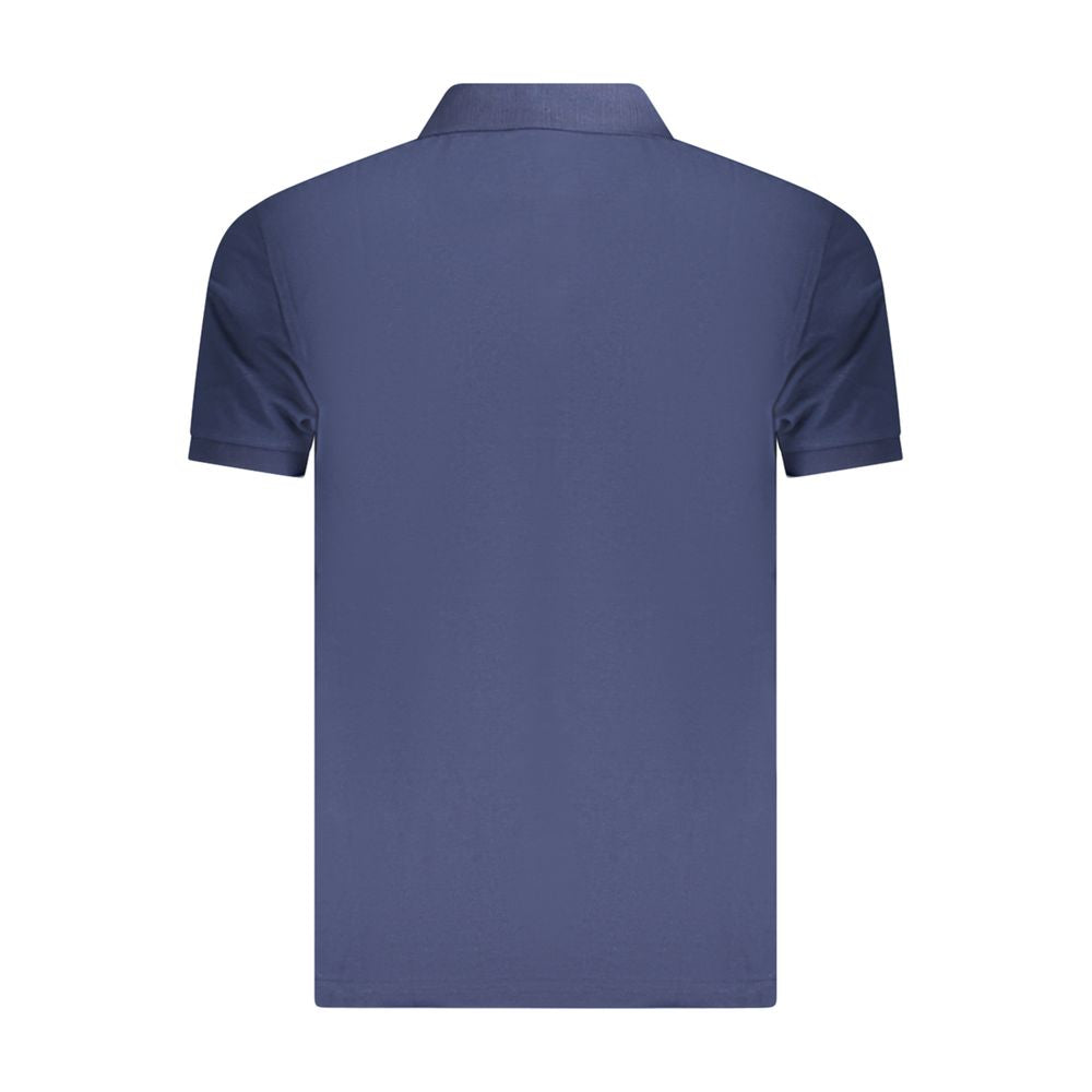 Fila Blue Cotton Men Polo Shirt