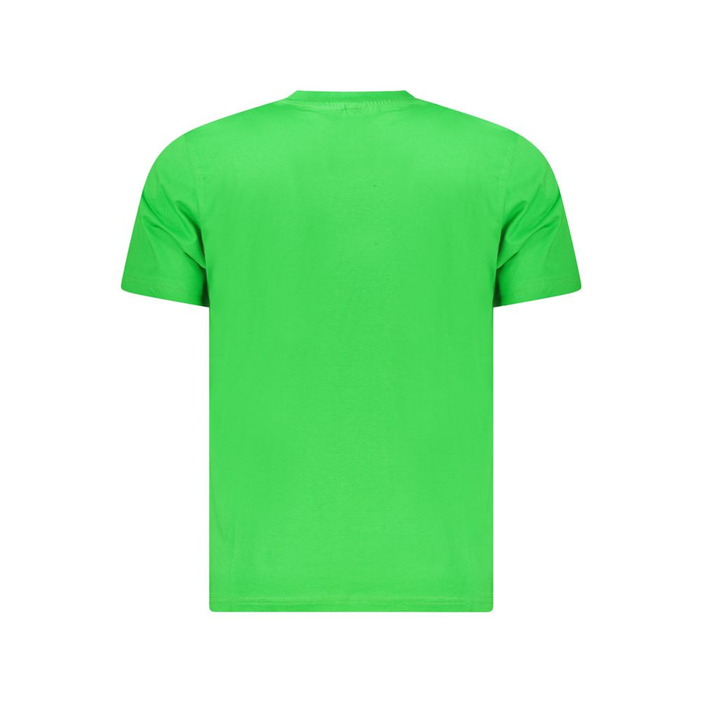 North Sails Green Cotton Men T-Shirt